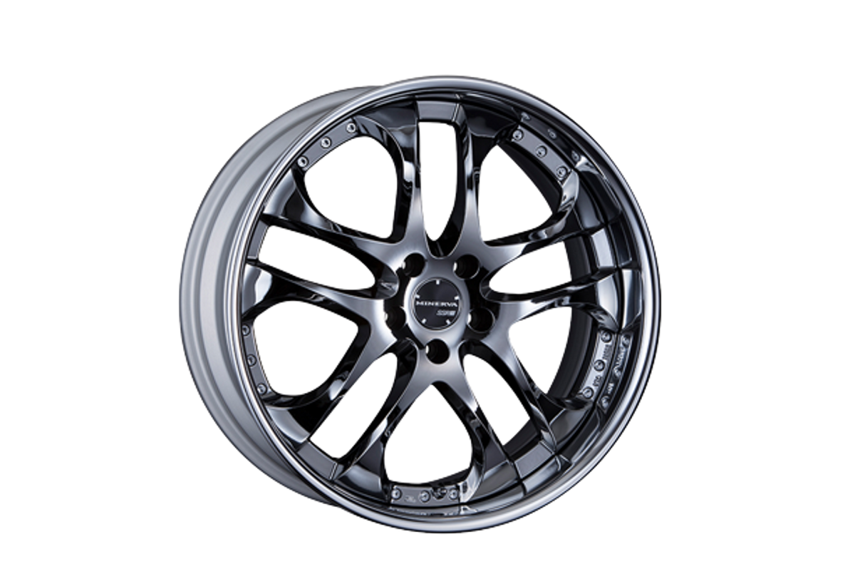 SSR Minerva 19X9.5 5x114.3 +25 Offset HP Super Black Coat Wheel *SPECIAL ORDER-NO CANCELLATIONS*