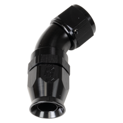 Russell Black 45 -12 Pro Ptfe Hose End