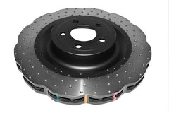 مجموعة DBA 15-20 Ford Mustang GT Perf (دوار أمامي 380 مم) دوار أمامي مثقوب بشكل عرضي من سلسلة 4000