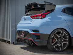 aFe 21-22 Hyundai Veloster N L4-2.0L Takeda 3in 304 SS نظام عادم خلفي للمحور مع طرف أسود