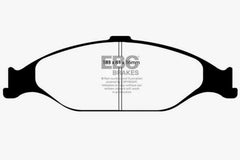 وسادات الفرامل الأمامية من Redstuff لسيارة Ford Mustang 3.8 EBC 99-04