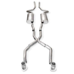 Stainless Works Chevy Chevelle Small/Big Block 1968-72 Exhaust 2.5in Stainless Dual