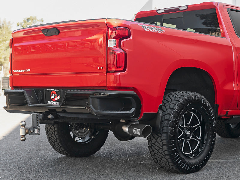 نظام عادم CatBack من سلسلة Apollo GT Series 2019 GM Silverado/Sierra 1500 سعة 4.3 لتر/5.3 لتر 409 SS مع طرف أسود