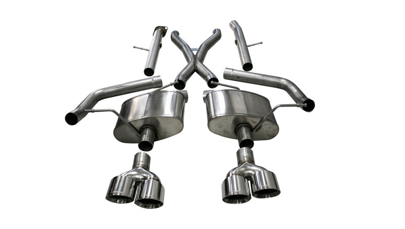 كورسا 18-20 جيب جراند شيروكي تراك هوك 6.2 لتر إكستريم كات باك مخرج خلفي مزدوج مع أطراف مصقولة مقاس 4.5 بوصة