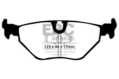 وسادات الفرامل الخلفية من Redstuff لسيارة BMW M3 2.3 (E30) طراز EBC 87-91