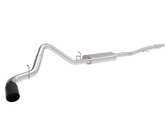 نظام عادم CatBack من سلسلة Apollo GT Series 2019 GM Silverado/Sierra 1500 سعة 4.3 لتر/5.3 لتر 409 SS مع طرف أسود