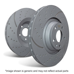 EBC 18-22 Land Rover Discovery 5 3.0L Supercharged Front GD Sport Rotors
