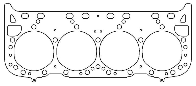 كوميتيك 92-96 GM LT1 Small Block قطر 4.040 بوصة وحشوة رأس MLS 0.027 بوصة (مع جيوب الصمام)