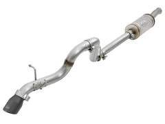 نظام عادم aFe MACH Force-Xp Axle-Back Hi-Tuck بطرف أسود لسيارة Jeep Wrangler (JL) V6 سعة 3.6 لتر موديلات 18-19