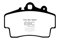 وسادات فرامل EBC Greenstuff 2000 Series Sport