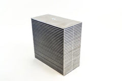 قلب المبرد البيني CSF Mega Water/Air Bar &amp; Plate - 12 بوصة طولاً × 12 بوصة ارتفاعًا × 6 بوصة عرضًا