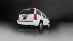 كورسا 11-14 GMC Yukon 6.2L V8 3in Cat-Back Single Side مع Twin 4in Black Pro-Series Tips