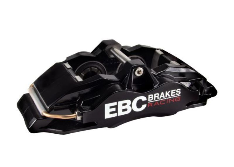 EBC Racing 05-11 Ford Focus ST (Mk2) أمامي أيمن Apollo-4 أسود