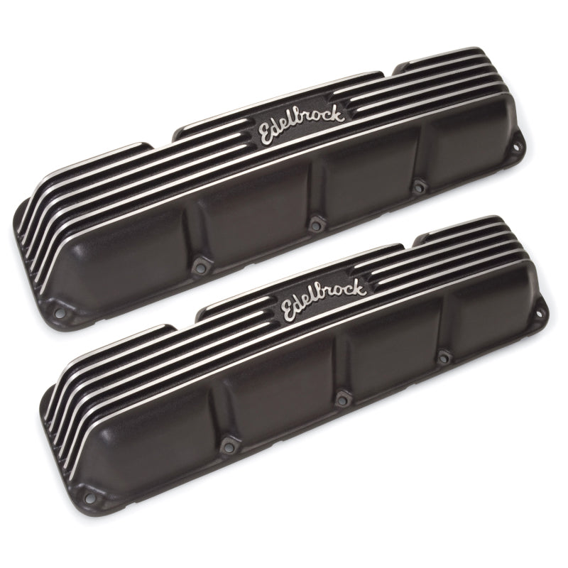 غطاء صمام Edelbrock Classic Series AMC/Jeep 1967-91 290-401 CI V8 أسود