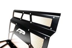 غطاء محرك مفتوح من Agency Power 14-18 Polaris RZR XP 1000 / XP Turbo - شبكة باللون الأسود اللامع/البرتقالي