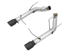 نظام عادم AWE Tuning S197 Mustang GT Axle-back - إصدار Track Edition (أطراف باللون الأسود الماسي)