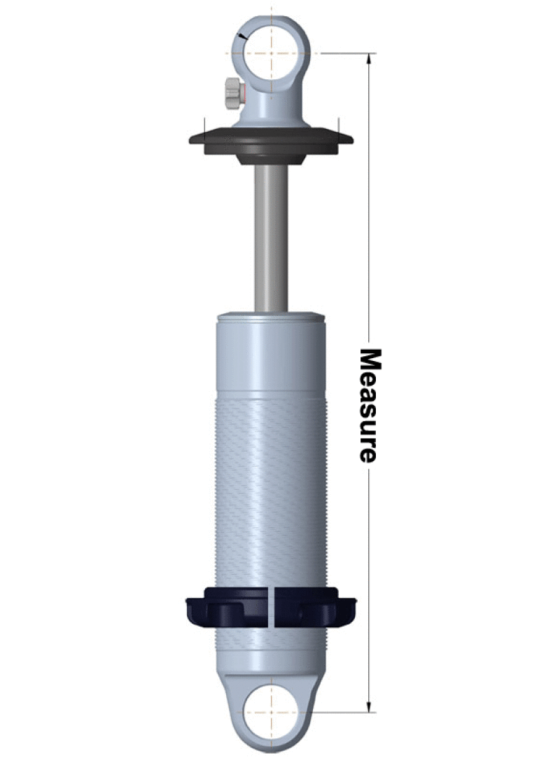 Ridetech 73-87 Chevy C10 Rear TQ Series CoilOvers للاستخدام مع Bolt-On 4 Link