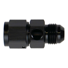 DeatschWerks 8AN Male Flare to Female Flare Swivel with 1/8th NPT