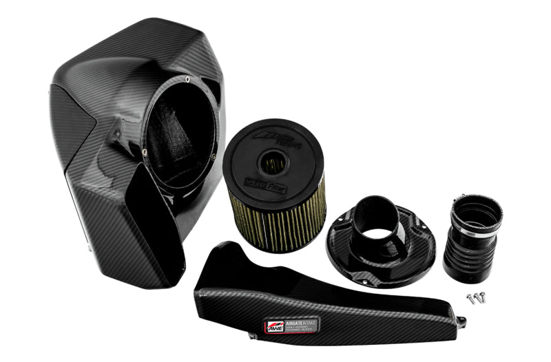 AWE Tuning Audi B9/B9.5 S4/S5/RS5 3.0T مدخل هواء من ألياف الكربون مع غطاء