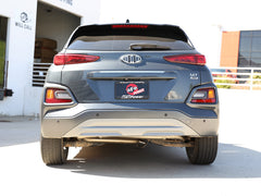 عادم خلفي للمحور من نوع aFe Takeda مقاس 2-1/2 بوصة مصنوع من مادة 304 SS (بدون كاتم صوت) لسيارة Hyundai Kona L4 سعة 1.6 لتر (t) موديل 18-21