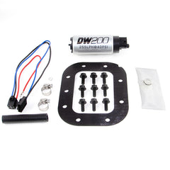 مضخة وقود داخل الخزان من DeatschWerks 86-89 Chevy Corvette 5.7L DW200 255 LPH مع مجموعة التثبيت