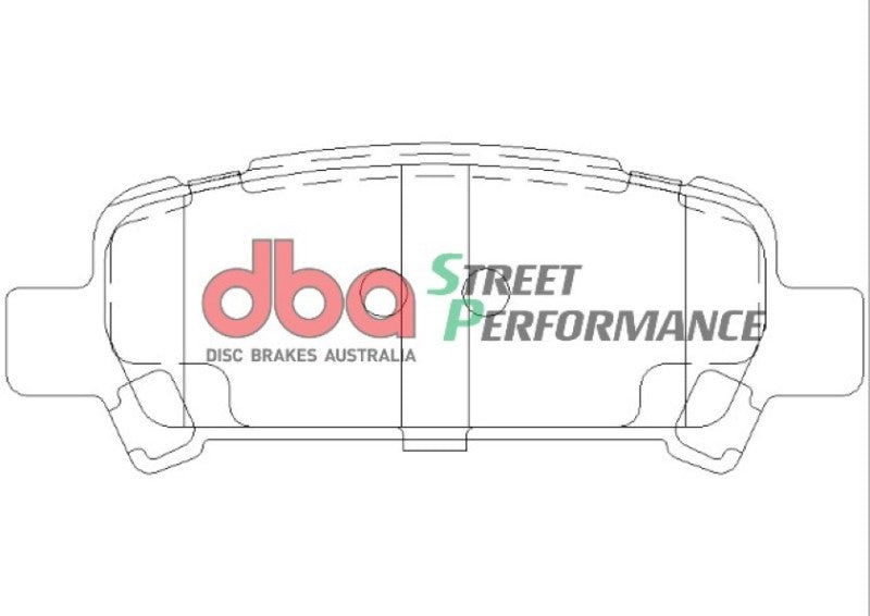 وسادات الفرامل الخلفية لسيارة سوبارو WRX SP500 موديل DBA 02-03