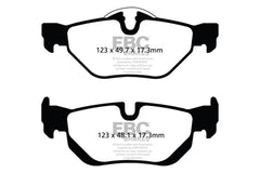 EBC 13-15 BMW X1 Bluestuff Rear Brake Pads