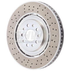SHW 19-20 Maserati Levante GTS 3.8L w/Brembo Front Cross-Drilled LW Brake Rotor (670037769)