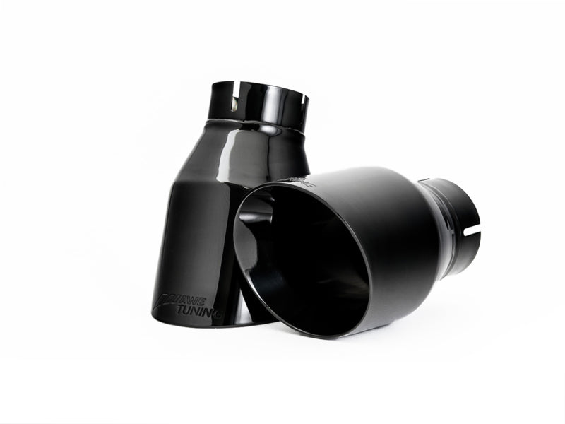AWE Tuning Audi B9 A5 Track Edition Exhaust Dual Outlet - Diamond Black Tips (يتضمن DP)