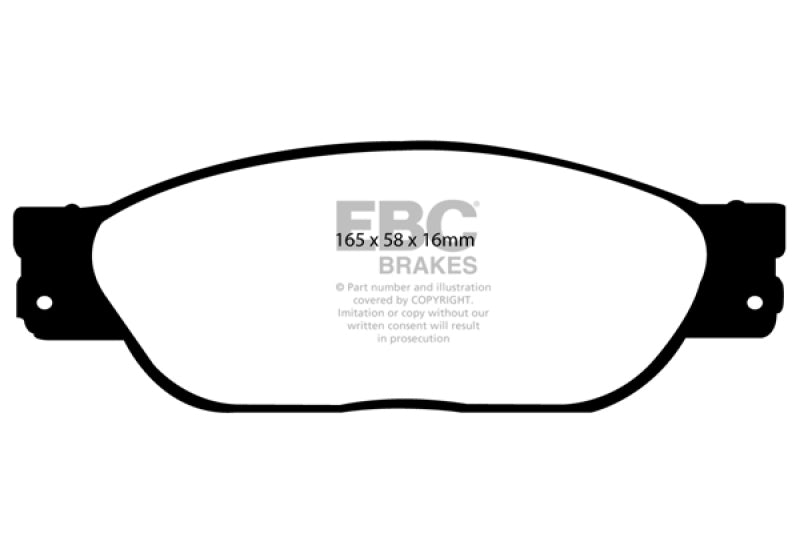وسادات فرامل EBC Greenstuff 2000 Series Sport