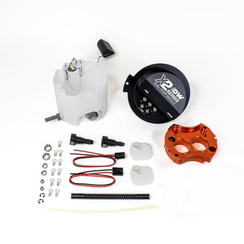 وحدة مضخة الوقود DeatschWerks 10-15 Chevy Camaro LS 3.7 V6/ SS LS3 X2 Series