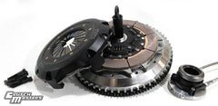مجموعة سباق Clutch Masters 09-12 Hyundai Genesis Coupe 2.0T FX850 Twin Disc 8.5in مع إطار أمامي فولاذي ورافعة
