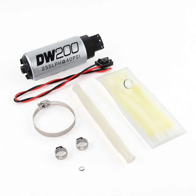 مضخة وقود داخل الخزان من DeatschWerks 92-95 BMW E36 325i DW200 255 LPH مع مجموعة التثبيت
