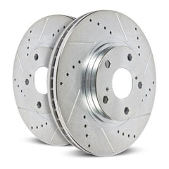 Power Stop 12-15 Jaguar XKR-S Front Drilled & Slotted Rotor - Pair