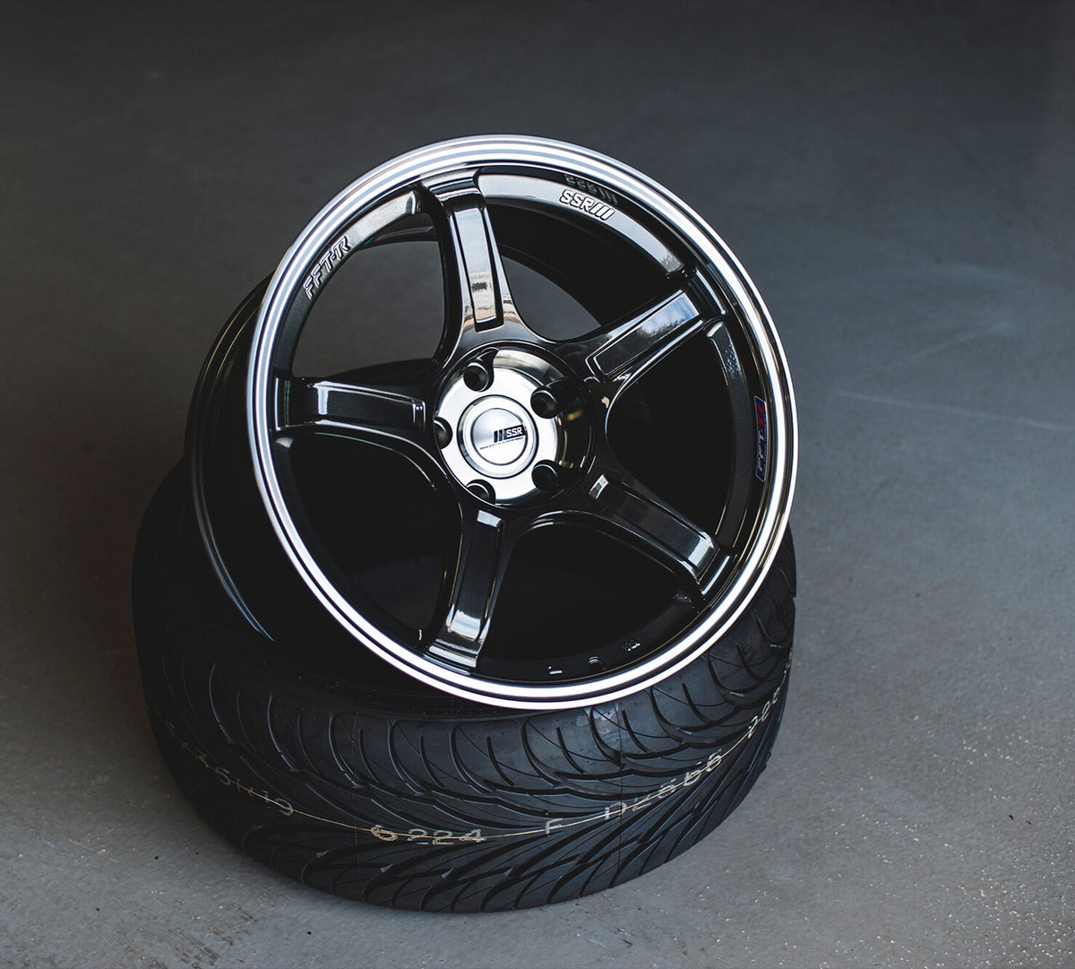 SSR GTX03 19x8.5 5/112 +45MM Offset Black Graphite Wheel (SPECIAL ORDER - NO CANCELLATION)