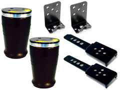 طقم حامل أوراق مقاس 2.5 بوصة من Ridetech AIRoverLeaf 3000lb Underframe