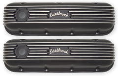 غطاء صمام Edelbrock Classic Series Chevrolet 1965 وما بعده 396-502 V8 أسود