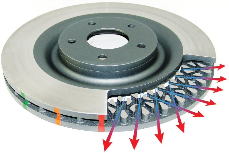 DBA 00-05 S2000 دوار أمامي مشقوق من سلسلة 4000