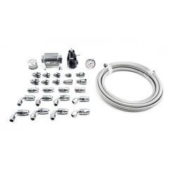 مجموعة مضخة DeatschWerks 10-15 Chevy Camaro X2 Series - مجموعة سباكة PTFE 6AN