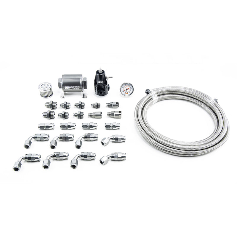 مجموعة مضخة DeatschWerks 10-15 Chevy Camaro X2 Series - مجموعة السباكة CPE 6AN