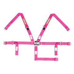 حزام RaceQuip Pink JR. L &amp; L 5pt