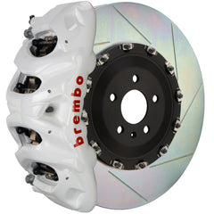 بريمبو 02-08 G500/03-04 G55/09-18 G550 Fr GT BBK 8Piston Cast 412x38 2pc Rotor Slotted Type1-White
