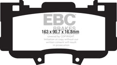 وسادات فرامل EBC Greenstuff 2000 Series Sport