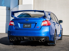 عادم كات باك رباعي الاتجاه من بورلا لسيارة سوبارو WRX / STI 2.5 لتر من النوع S موديل 15-16