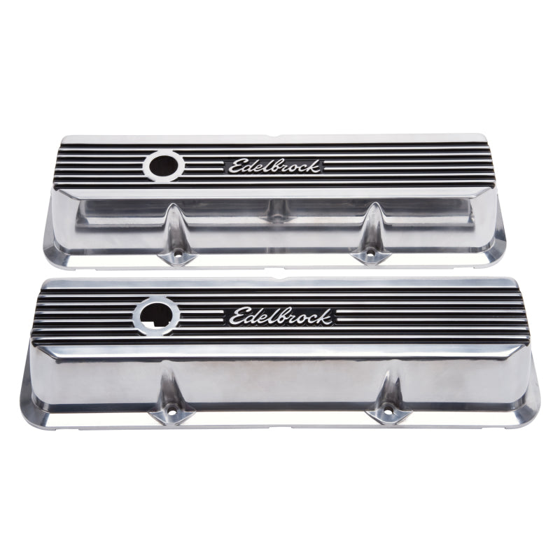أغطية صمامات Edelbrock Elite II Ford FE 1958-76 مصقولة