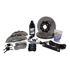 EBC Racing 23-24 Toyota GR Corolla 1.6T Anodized Apollo-6 Calipers 355mm Rotors Front Big Brake Kit