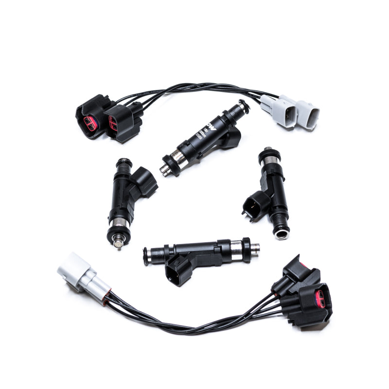 حاقنات DeatschWerks Lotus Elise 2.4L 2AZFE 1000cc 96-11 مع موصل (مجموعة من 4) - تحل محل 22S-04-1000-4
