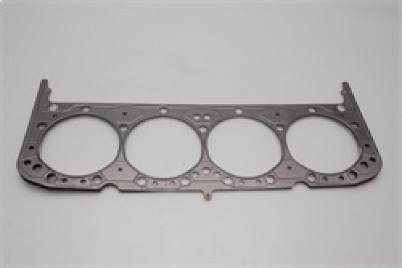 كوميتيك GM Small Block مقاس 4.080 بوصة وقطر 0.027 بوصة وحشوة رأس MLS مع جيوب الصمام