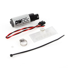 مضخة وقود مدمجة من DeatschWerks 88-91 BMW 325i DW65C 265lph مع مجموعة التثبيت (بدون مشابك التثبيت)