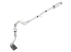 بورلا 15-16 فورد F-150 3.5 لتر EcoBoost Ext. Cab Std. Black Chrome CB Exhaust ATAK Truck Side Exit